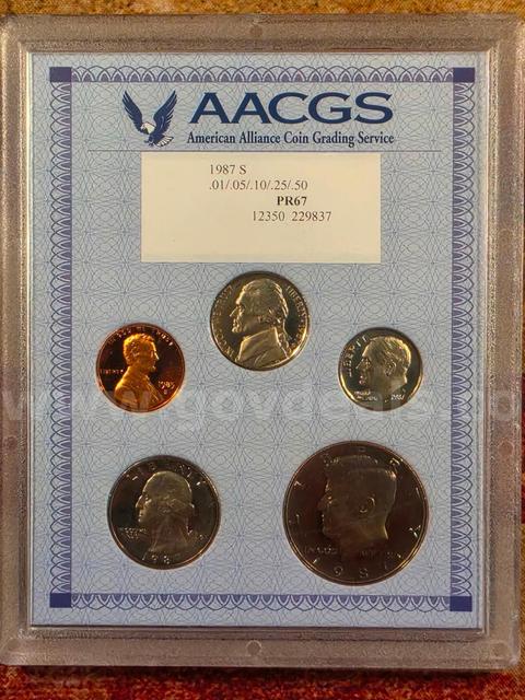 1987 Graded Proof Set