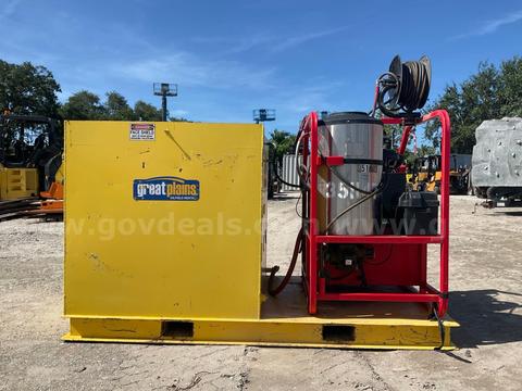 HOTSY PRESSURE WASHER MODEL 1265SSD; KUBOTA DIESEL BURNER