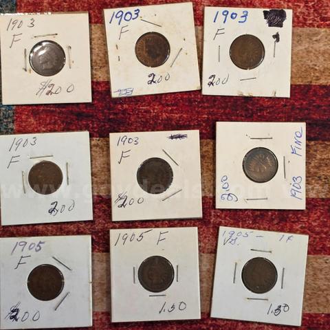 Lot of Indian Head Pennies