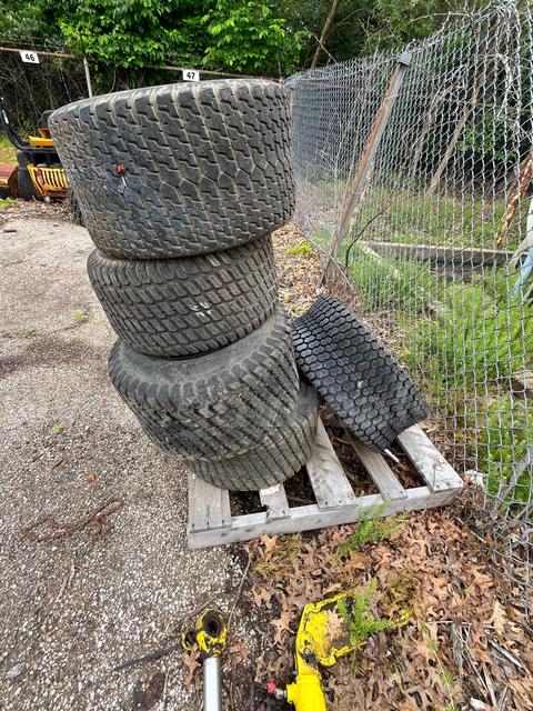 Misc zero turn tires/wheels