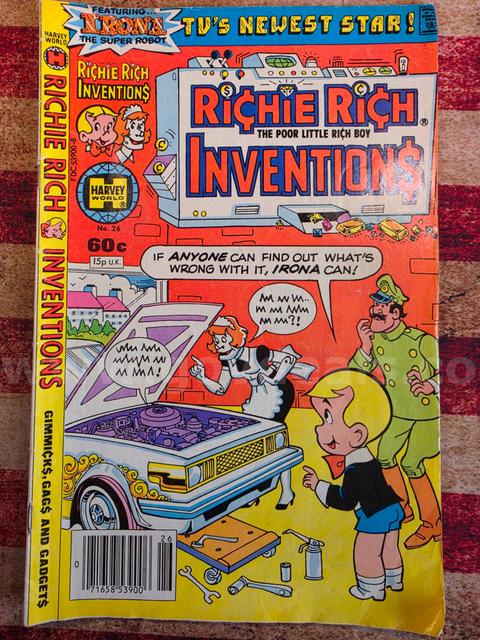 Vintage Comic: Richie Rich Inventions #26