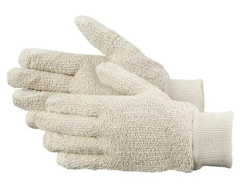 Brand New - 12 Pairs - Heat-Resistant Terrycloth Gloves, Size XL - Shipping Available