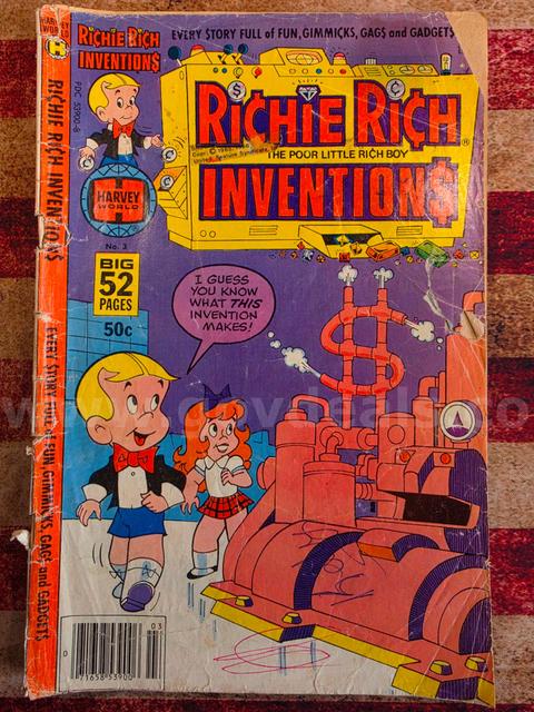 Vintage Comic: Richie Rich Inventions #3