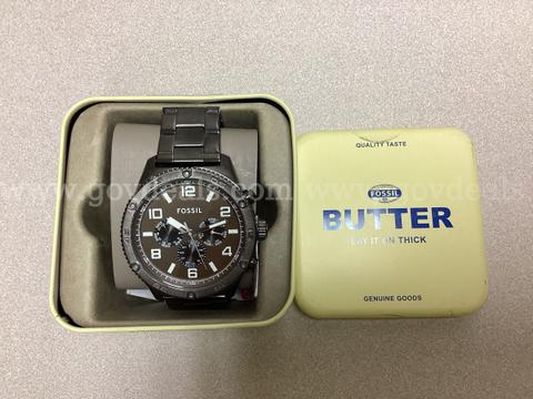 Fossil Brox Multifunction Smoke Stainless Steel Watch