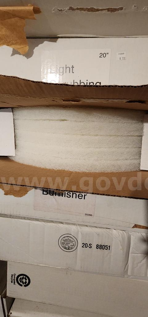 dry buffing pads 20"