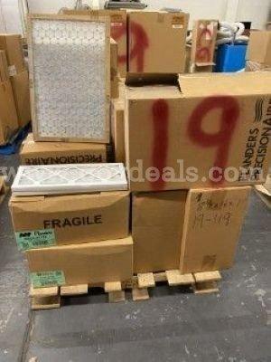 New HVAC Air Filters โ Flanders & Mixed Brands (5 Pallets)