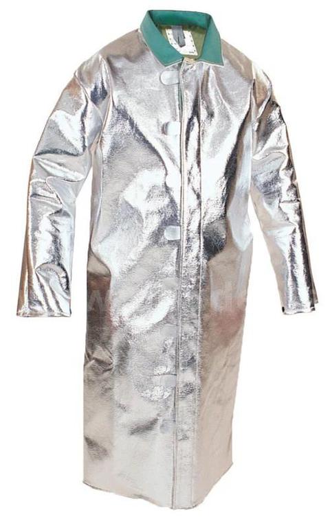 Brand New - 50 Inch Aluminized Carbon/Kevlar Coat, Size XL - MSRP $500 - Shipping Available