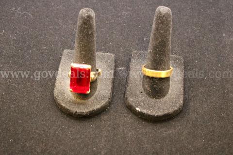Lot of Gold Rings