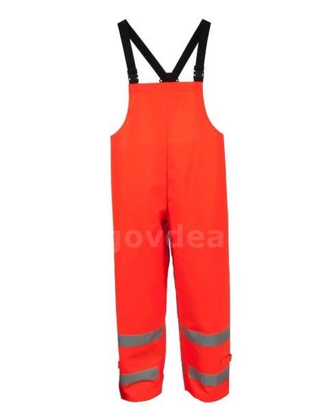 Brand New - High Visibility FR - Bib Style Trousers - ANSI Class E - 217BT, Size Large - Shipping Available