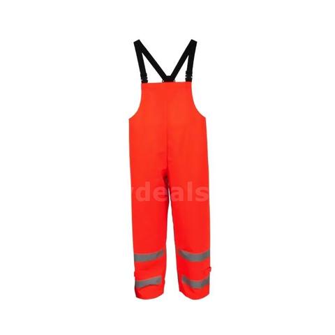 Brand New - High Visibility FR - Bib Style Trousers - ANSI Class E - 217BT, Size XL - Shipping Available