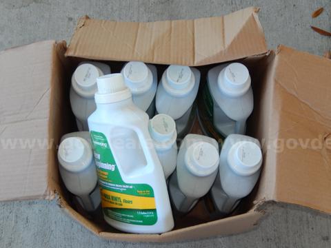 NEW/OLD STOCK (9) ARMSTRONG NEW BEGINNING EXTRA STRENGTH FLOOR STRIPPER 1.9 L