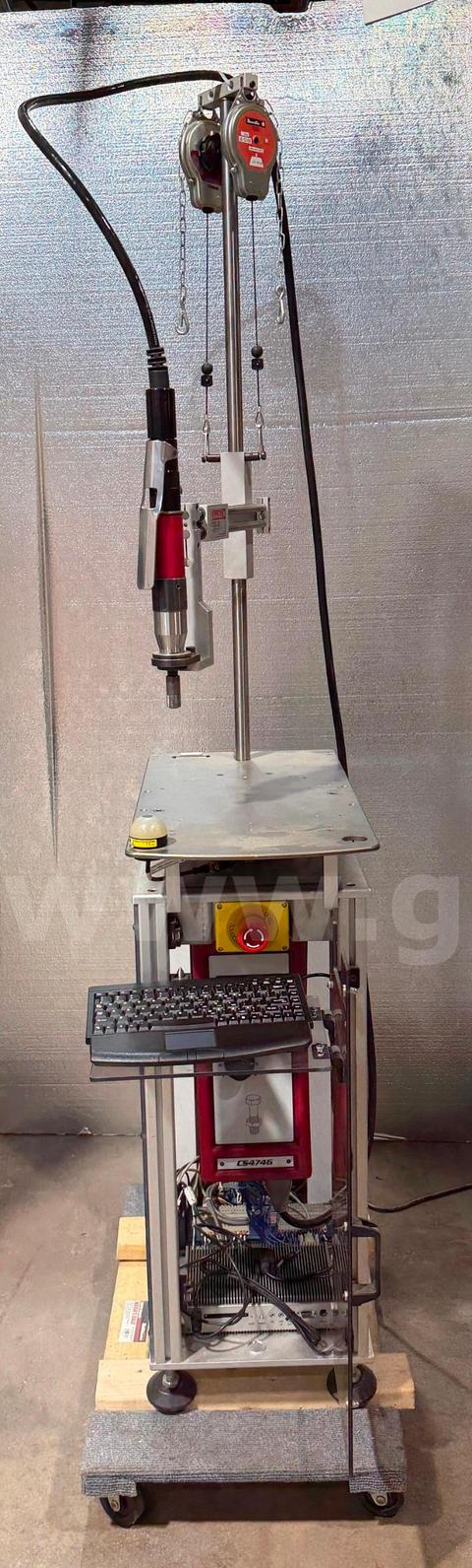 CP Techmotive CS4746 Control, T046I015LSQ04 Nutrunner, Heavy-Duty Stand Station