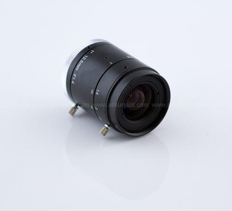 3pcs of Lens - 1" FA, 3MP, 12.5mm F1.4, Manual, Lock Screws