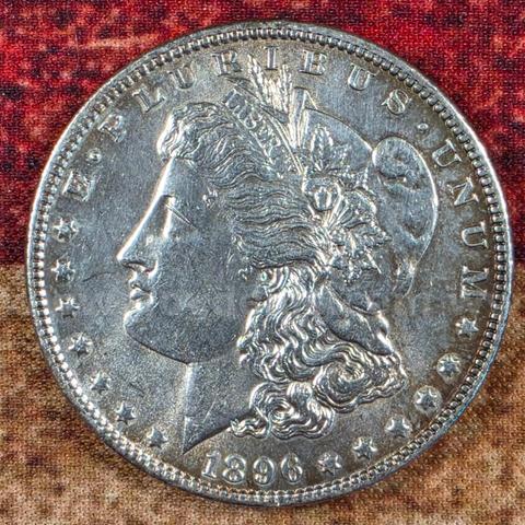 Beautiful Silver Morgan Dollar 1896