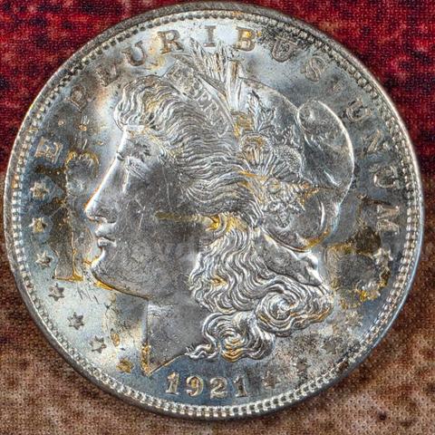 Beautiful Silver Morgan Dollar 1921