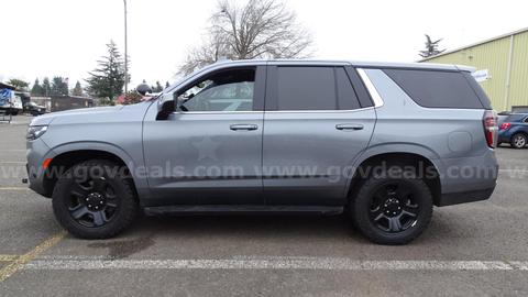 2022 Chevrolet Tahoe Sport Utility 4WD - Retired Police - Salvage Title