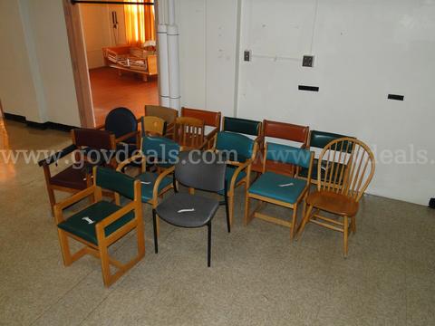 Chairs – Assorted Styles (Qty: 15)