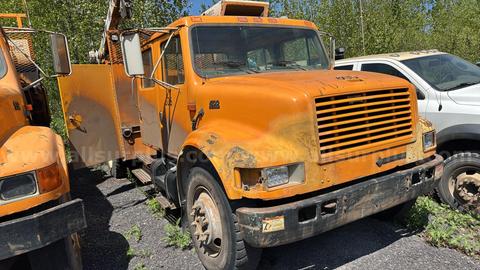 2002 International 4700 Crew Cab Utility Service Truck