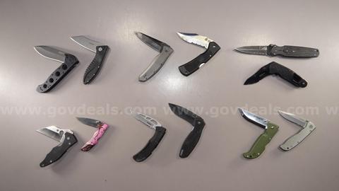 Knife Lot –  Kershaw, Spyderco - Shipping  Fee $13