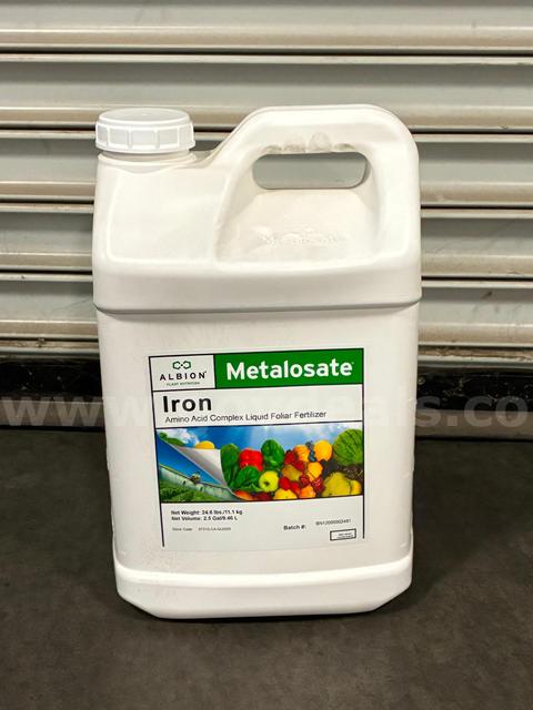 Metalosate® Iron Amino Acid Complex Liquid Foliar Fertilizer
