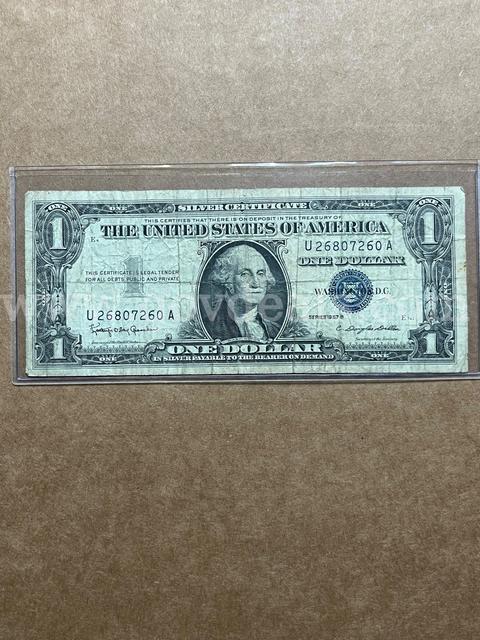 1957 B silver note