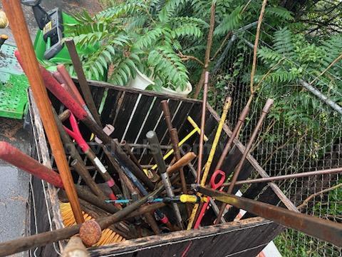 Misc hand tools and ladders
