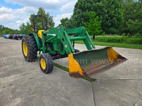 1998 John Deere 5310 Tractor with 521 Loader and Bucket