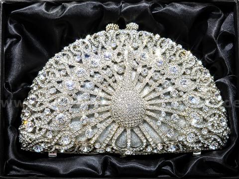 Very Rare Brand New Never Used Christal Couture Swarovski Crystal Studded Ladies Purse Please Read Description