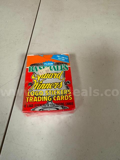 ONE SINGLE PACK OF *** SEALED*** 1987 FLEER TRADING CARDS  - SHIPPING ONLY - MA