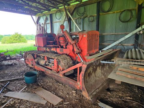 Vintage Crawler Tractor