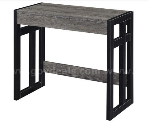 Brand New - Monterey Desk, 34-inch, Weathered Gray/Black - Shipping Available