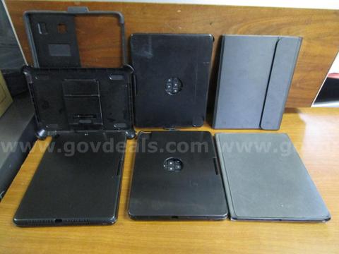 (7) USED VARIOUS TABLET CASES