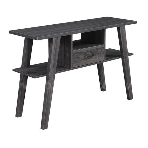 Brand New - Newport Mike W Console Table with Drawer, Weathered Gray - Shipping Available