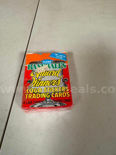 ONE SINGLE PACK OF *** SEALED*** 1987 FLEER TRADING CARDS  - SHIPPING ONLY - MA