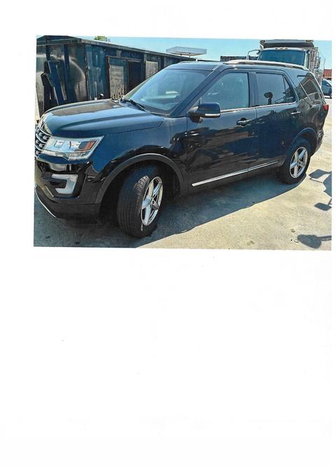 2017 Ford Explorer (Former Police Vehicle)