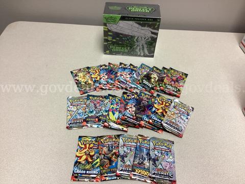 Pokémon Mega Evolution Perfect Order elite training box, 25 Booster Packs