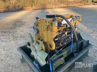 Cat 3126 Turbo Diesel Engine w/Shipping Container — photo 1