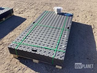 (12) SKLP SK-LJB12 Polyethylene Board Roadbed Protection Pads - Unused — photo 1