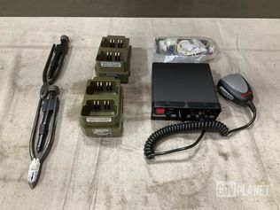 (4) Battery Adapters, (15) Pliers, (1) Amplifier & Assorted Items — photo 1