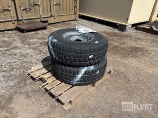 (2) Goodyear 37x12.50R16.5LT Tires w/Wheels - photo 1