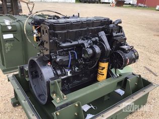Cat C7 ACERT Turbo Diesel Engine w/Shipping Container — photo 1
