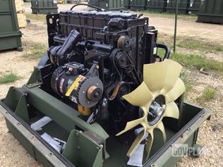 Cat C7 ACERT Turbo Diesel Engine w/Shipping Container — photo 1