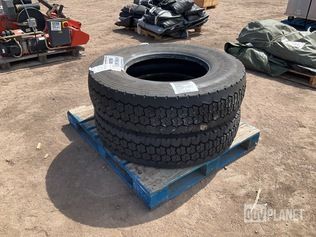 (2) Ameri-Steel 11R22.5 Tires — photo 1