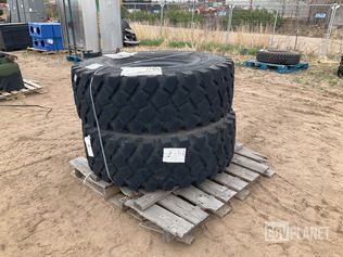 (2) Goodyear 16.00R20 Tires w/Wheels — photo 1