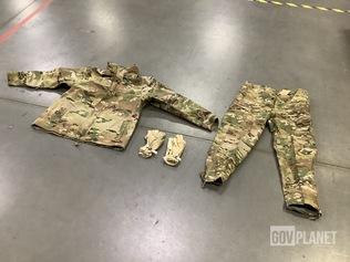 (1) Extreme Cold Weather Parka, (12) Pairs of Gloves & Assorted Items