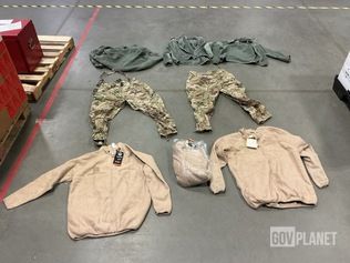 (4) Pairs of Cold Weather Trousers, (24) Cold Weather Jackets & Assorted Items - photo 1