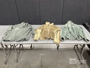 (34) Cold Weather Jackets, (4) Cold Weather Parka Liners & Assorted Items — photo 1
