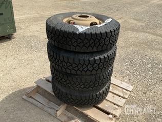 (4) Goodyear LT235/85R16 Tires w/Wheels