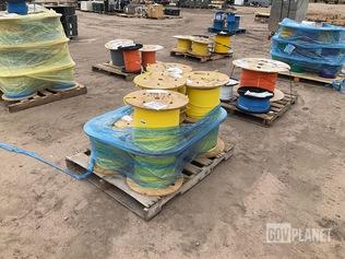 (9) Rolls of Fiber Optic Cable