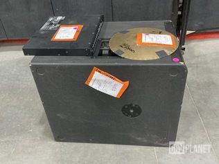 (1) Cymbal, (1) Input Rack & Assorted Items — photo 1